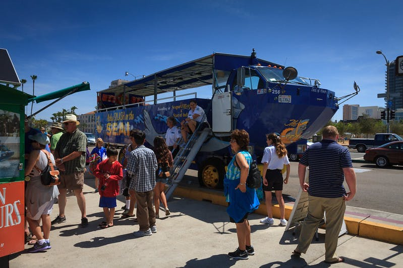 San Diego: 90-Minute Seal Tour with Amphibious Bus - Photo 1 of 2